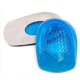Silicone Gel Insoles Heel Cushion Soles Relieve Foot Pain Protectors Spur Support Shoe Pad Feet Care Inserts