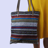 Free shipping Vintage Hmong Tribal Ethnic Thai Indian Boho shoulder bag message bag linen handmade embroidery Tapestry SYS-1012A
