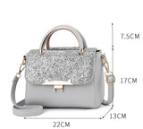 fashion totes women 2018 shiny flap bolsas feminina crossbody bag casual shoulder bags carteira feminina purses handbags NB0412