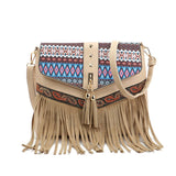 2017 Hot Sale Fashion Women Lady Fringe Weave Tassel Shoulder Messenger Cross Body Satchel Bag Sac A Main Bolsa Feminina Bags