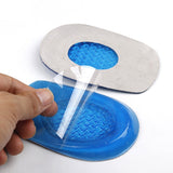 Silicone Gel Insoles Heel Cushion Soles Relieve Foot Pain Protectors Spur Support Shoe Pad Feet Care Inserts