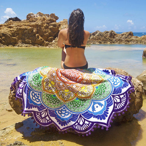 Boho Mandala Beach Blanket