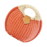 Snail's Nest Tote Handbag Summer Beach Bags Woman Straw Bags Women's Handbag Rattan Bag