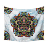 Mandala Indian Tapestry Wall Hanging Bohemian Beach Towel Polyester Thin Blanket Yoga Shawl Mat  Blanket