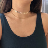 KISSWIFE Bohemian Fashion Women Necklaces&Pendants 3 Multi Layer Necklace Tassel Charm Bar Statement Necklace For Women Sweater